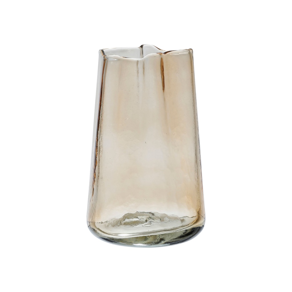 [SEMA76313] VASE BRONZE NUDE D13XH20 VERRE