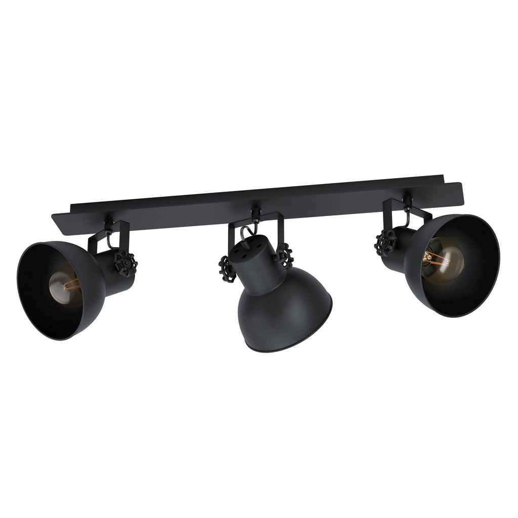 [EGLO43433] SPOT BARNSTAPLE1 3X40W E27 NOIR MAT