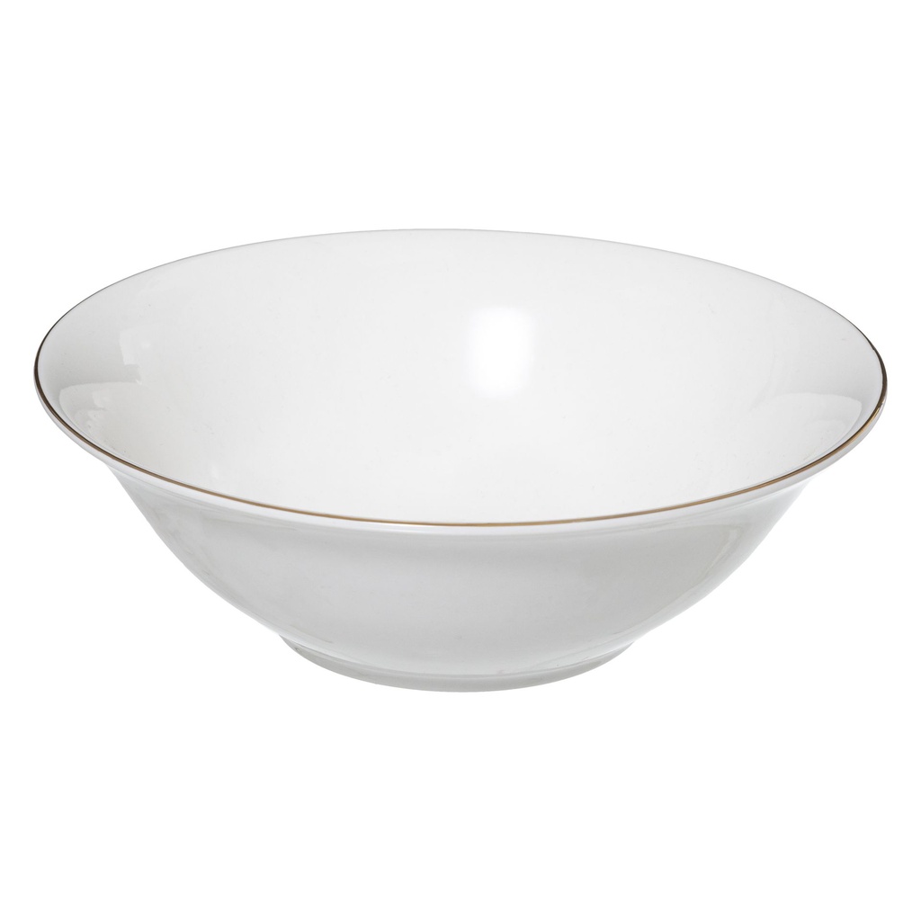 [JJA326011] SALADIER PETIT SALON D22CM PORCELAINE BLANC