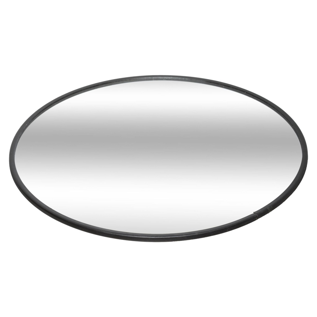 [JJA282124] PLATEAU BOUGIE MIROIR ROND D20CM 4CL ASSORTI