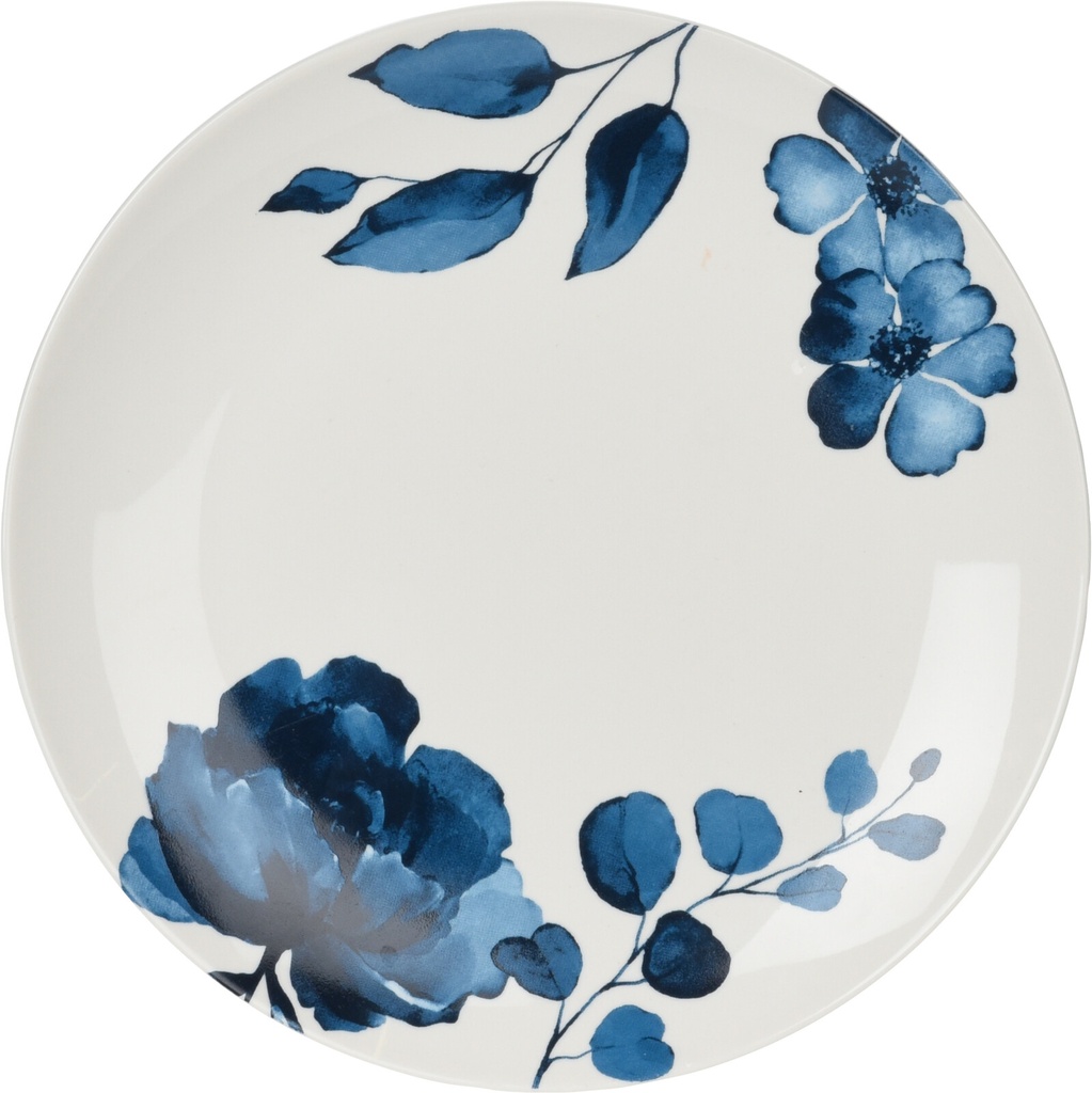 [KOOP312163] ASSIETTE PORCELAINE 20.5X2CM 3 ASSORTI