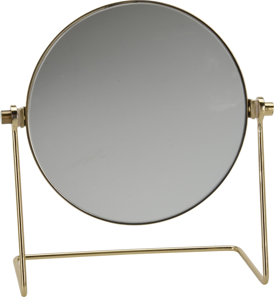 [KOOP326049] MIROIR BUREAU 20CM DORE