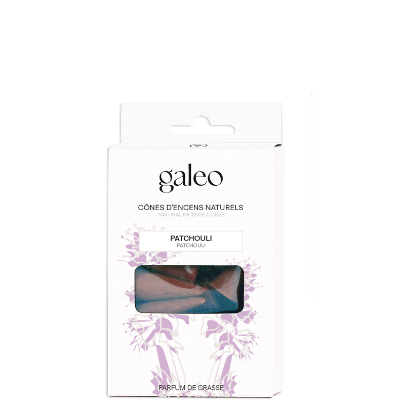 [GALEO106552] POCHETTE 10 CONES ENCENS PATCHOULI