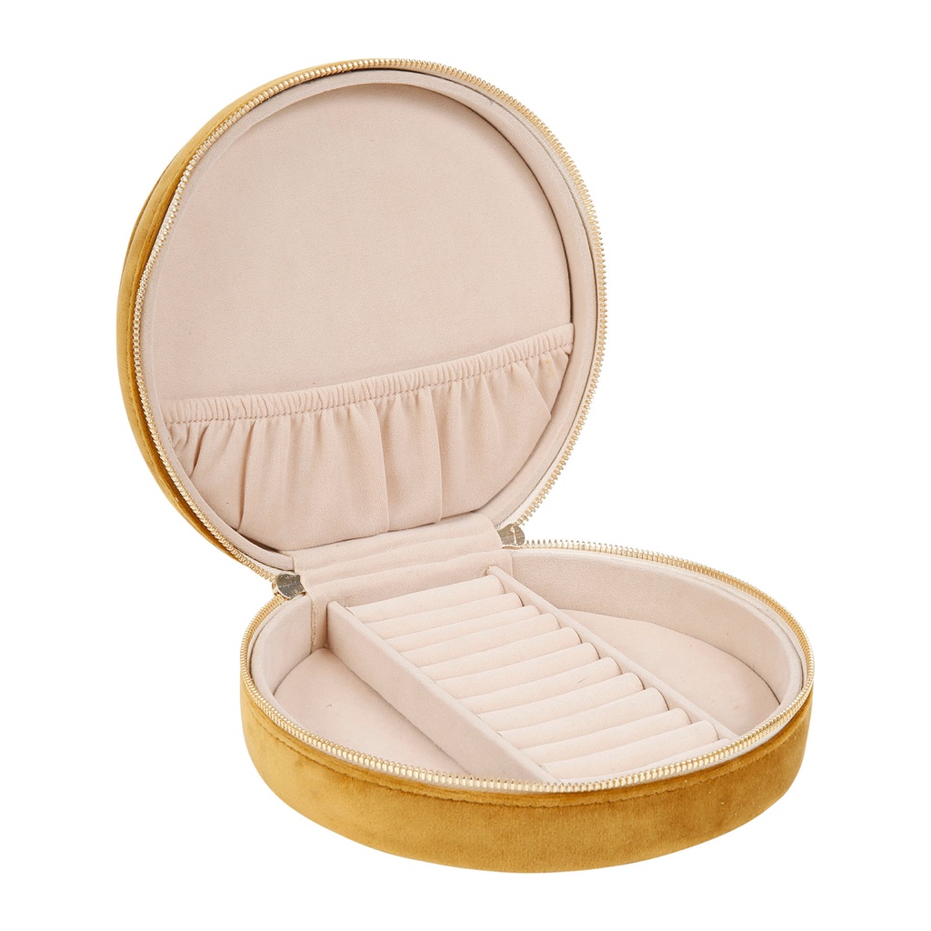 [SEMA75258] BOITE A BIJOUX SOLOR BRONZE D21X7CM