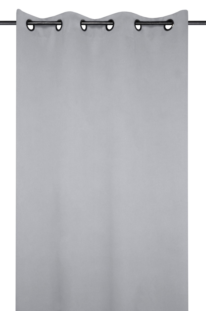 [STOFR61840005] RIDEAU OCCULTANT NOTTE 135X250
GRIS - 100%PE