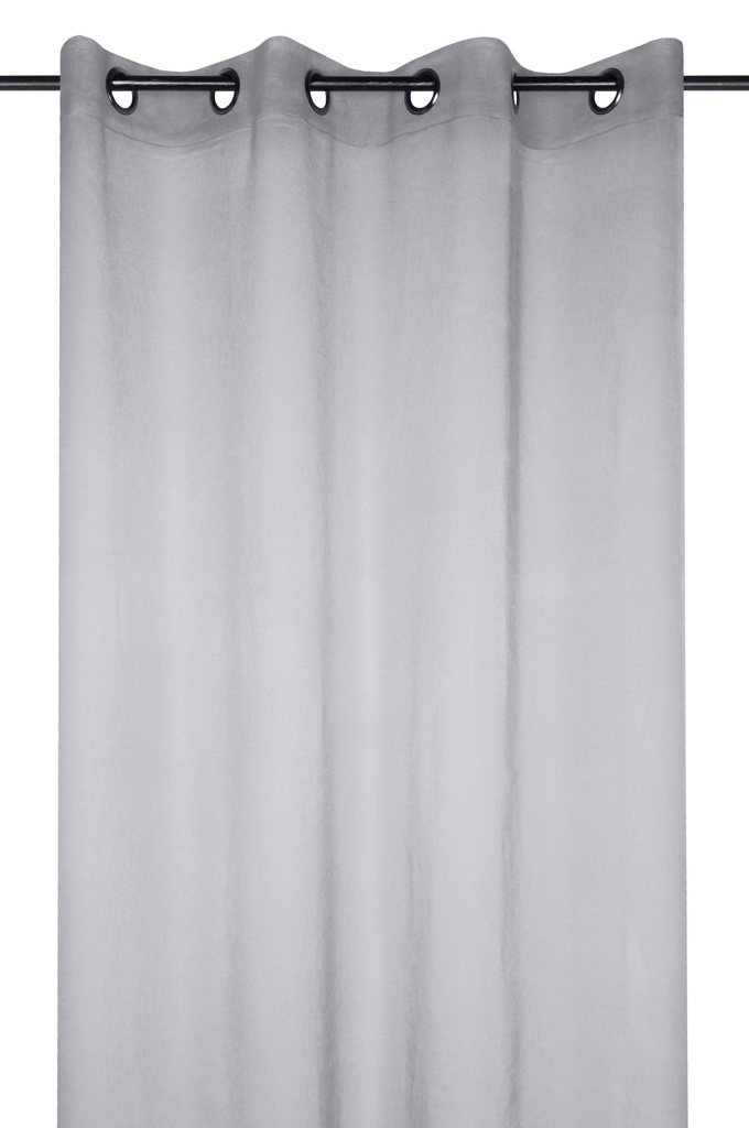 [STOFR61697005VL] VOILE MONNA 135X260
GRIS - 100% PE