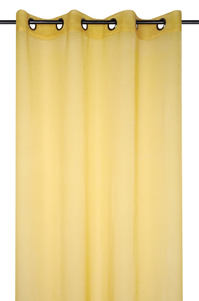 [STOFR61697011VL] VOILE MONNA 135X260
JAUNE - 100% PE