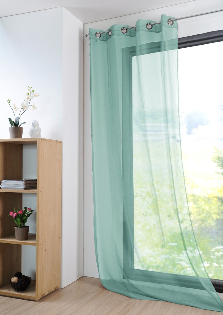 [STOFR61697019VL] VOILE MONNA 135X260
JADE - 100% PE