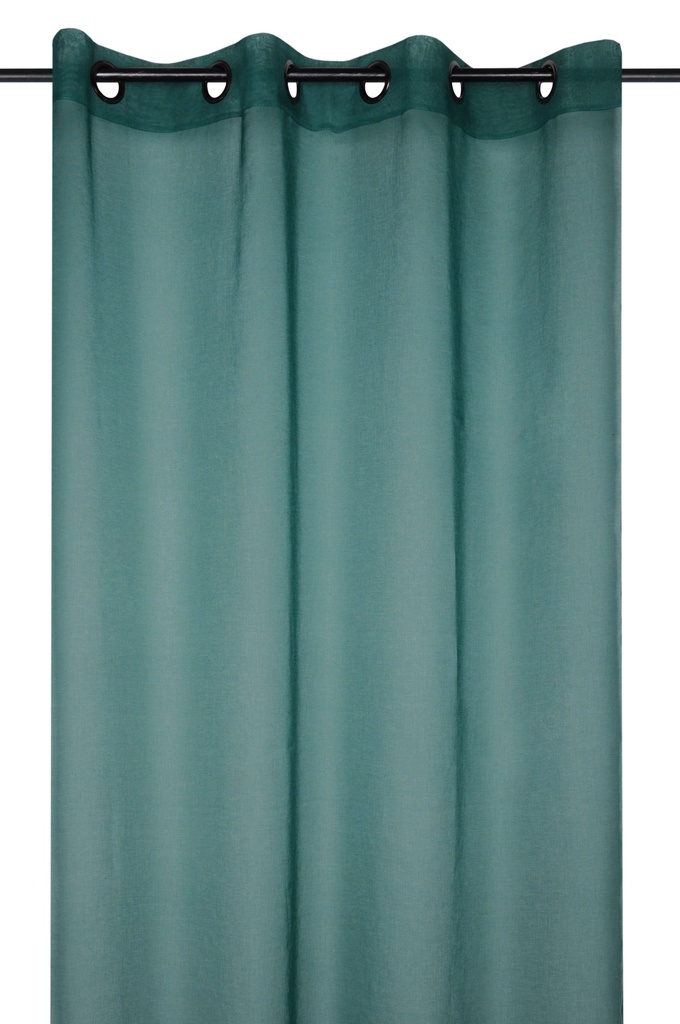 [STOFR61697020VL] VOILE MONNA 135X260
EMERAUDE - 100% PE