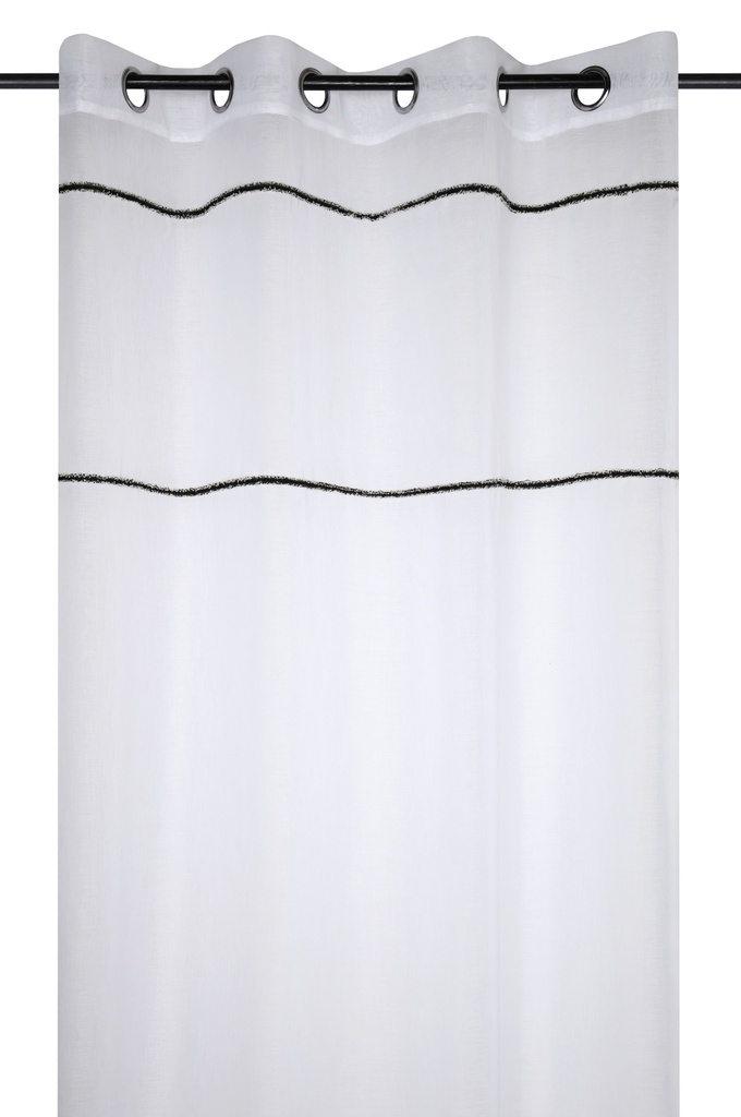 [STOFR6B680001VL] VOILE GOMA 140X260
BLANC - 100% PE