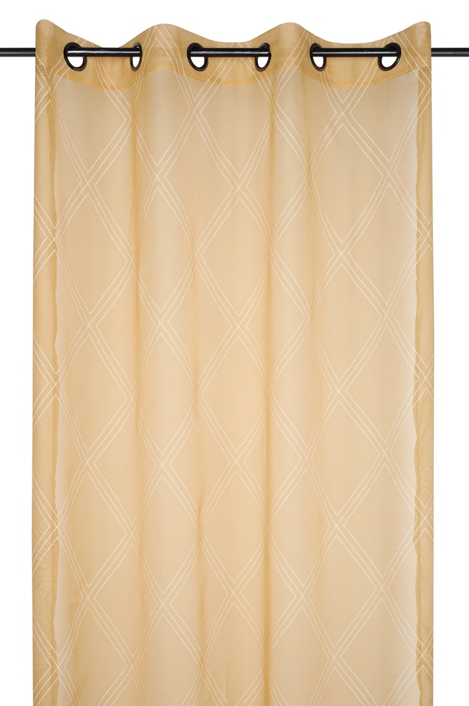 [STOFR6A861003VL] VOILAGE SPRINGFIELD 140X260
MOUTARDE - 100% PE