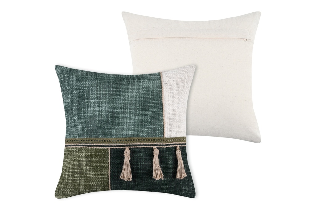 [STOFC0B737001] COUSSIN VIBES 40X40
VERT 98%CO 2%JU