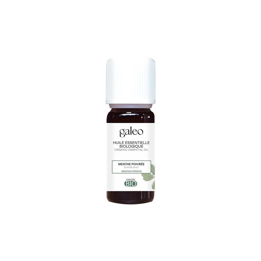 [GALEOBIO20644] HUILE ESSENTIELLE BIOLOGIQUE 10 ML MENTHE POIVRÉE