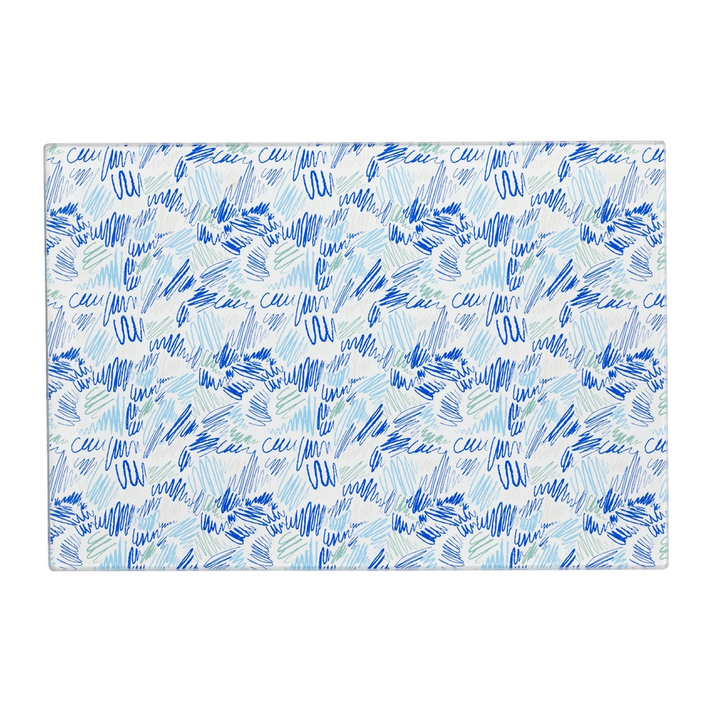 [SEMA76719] PLANCHE À DECOUPER FUNNY BLEU 30X20CM