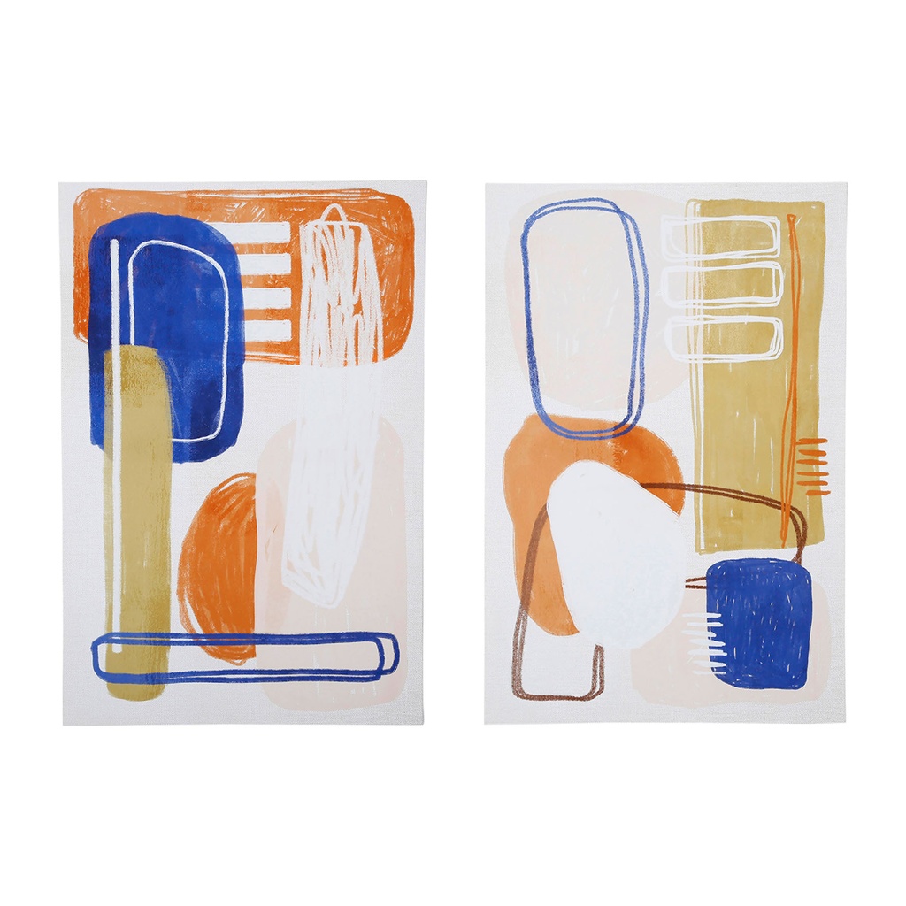 [SEMA76372] TABLEAU ARTY FOLK X2 MLT 60X90