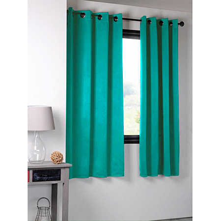 [STOFR61840008] RIDEAU NOTTE CELADON 135x250